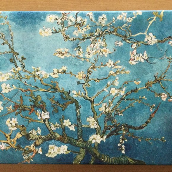 Wieco art Giclee canvas print Almond Blossom Vincent Van Gogh wall art - Picture 1 of 3